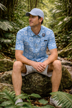 Load image into Gallery viewer, Patterned UPF 50 Button Down Shirt