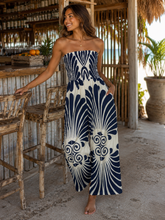 Load image into Gallery viewer, Amalfi Coast Strapless Jumpsuit