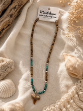 Load image into Gallery viewer, Coco Shark and shell Necklace