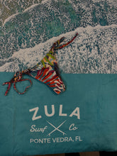 Load image into Gallery viewer, Zula Tropical skimpy tie side Bikini