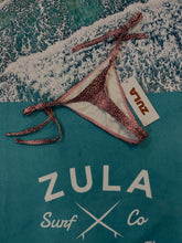 Load image into Gallery viewer, Zula Snake Print Skimpy Tie Bikini Bottom