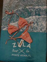 Load image into Gallery viewer, Zula Geometric Tie side Bikini bottom
