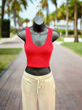 Load image into Gallery viewer, Seamless Ribbed Tank