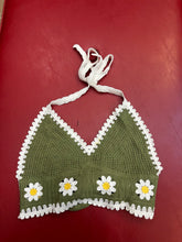 Load image into Gallery viewer, Flower Crochet Top