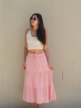 Load image into Gallery viewer, Textured Halter Back Crop Top