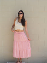 Load image into Gallery viewer, Textured Halter Back Crop Top