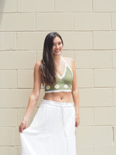 Load image into Gallery viewer, Flower Crochet Top