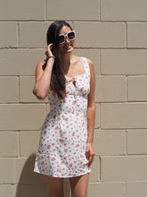 Load image into Gallery viewer, Floral Tie Front Dress