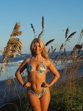 Load image into Gallery viewer, Tropical Bloom Tri Top