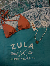 Load image into Gallery viewer, Zula solid triangle bikini top