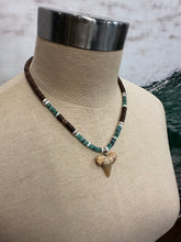 Load image into Gallery viewer, Coco Shark and shell Necklace