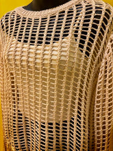 Load image into Gallery viewer, Carnation Crochet Cover Up
