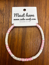 Load image into Gallery viewer, Pink &amp; White Anklet
