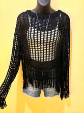 Load image into Gallery viewer, Carnation Crochet Cover Up
