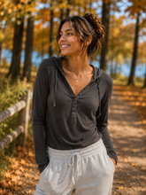 Load image into Gallery viewer, Bamboo Blend Henley
