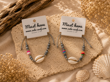 Load image into Gallery viewer, Cowrie Shell Bracelet

