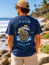 Load image into Gallery viewer, Zula x Roark Guido Coconut cocktail Collab T-shirt
