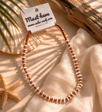 Load image into Gallery viewer, Coco Beads Chipped Shell Necklace
