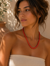 Load image into Gallery viewer, Solid Beaded Shell Necklace
