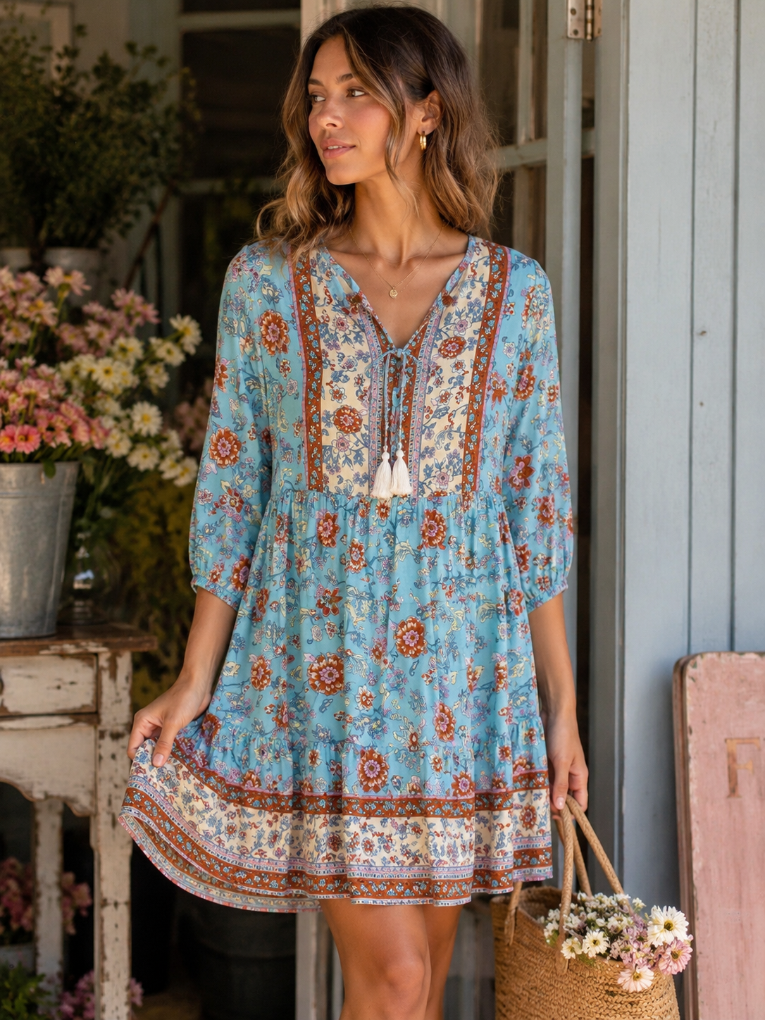 long vintage dresses meadow