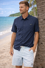 Load image into Gallery viewer, Men’s Short Sleeve Button-Up Performance Shirt
