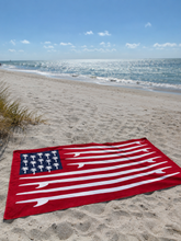 Load image into Gallery viewer, USA Surf Towel
