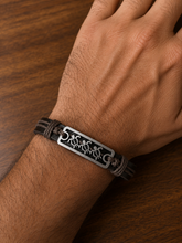 Load image into Gallery viewer, Men's Leather Bracelet
