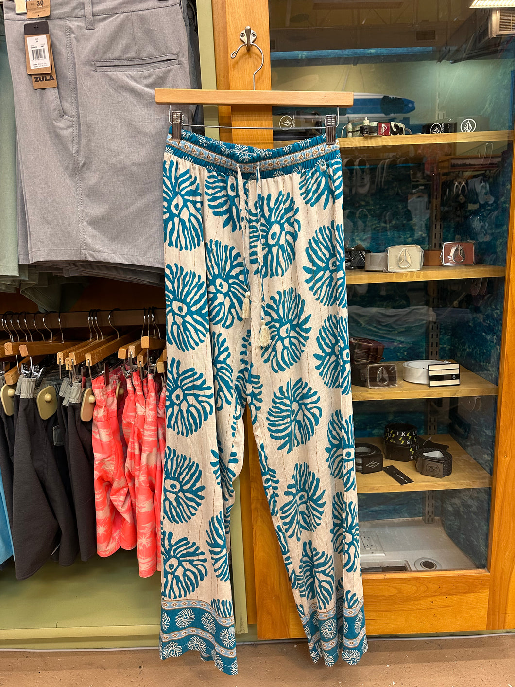 Beach Print Pants