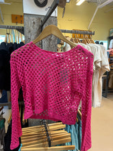 Load image into Gallery viewer, Cover Up Paradise Crochet Top
