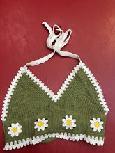 Load image into Gallery viewer, Flower Crochet Top
