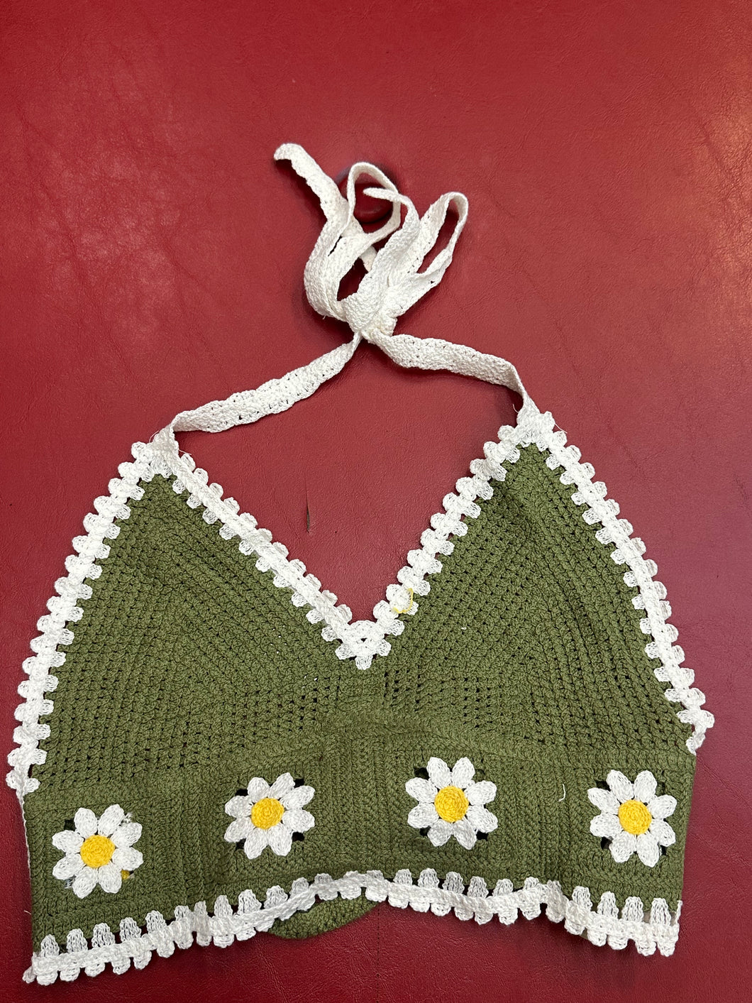 Flower Crochet Top