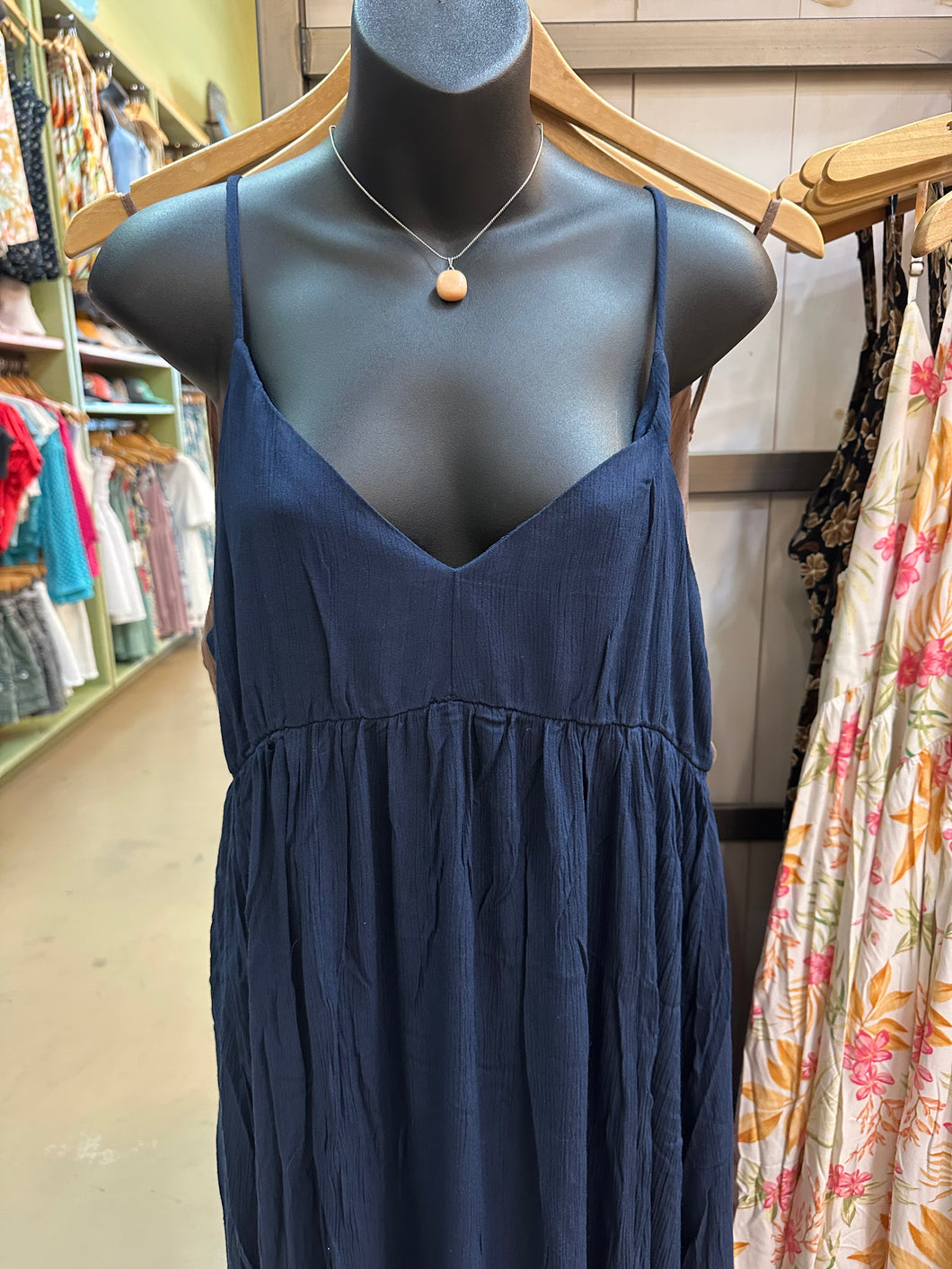 V-Neck Maxi Cami Dress
