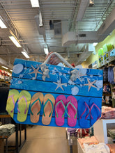 Load image into Gallery viewer, Flip Flop Vacation Beach Bag
