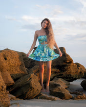 Load image into Gallery viewer, Paradise Strapless Mini Dress
