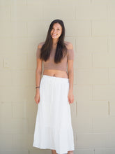 Load image into Gallery viewer, Solid Boho Long Skirt with Pockets

