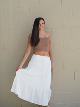 Load image into Gallery viewer, Solid Textured Stretch Short Sleeve Crop Top
