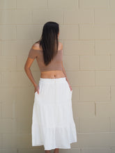 Load image into Gallery viewer, Solid Textured Stretch Short Sleeve Crop Top
