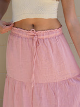 Load image into Gallery viewer, Solid Boho Long Skirt with Pockets
