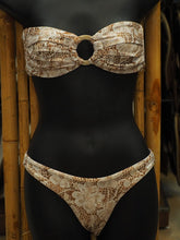 Load image into Gallery viewer, White Lotus Full  Bikini Bottom
