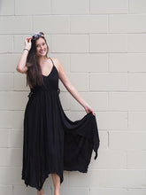 Load image into Gallery viewer, V-Neck Shark Bite Dress
