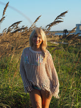 Load image into Gallery viewer, Carnation Crochet Cover Up
