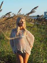 Load image into Gallery viewer, Carnation Crochet Cover Up
