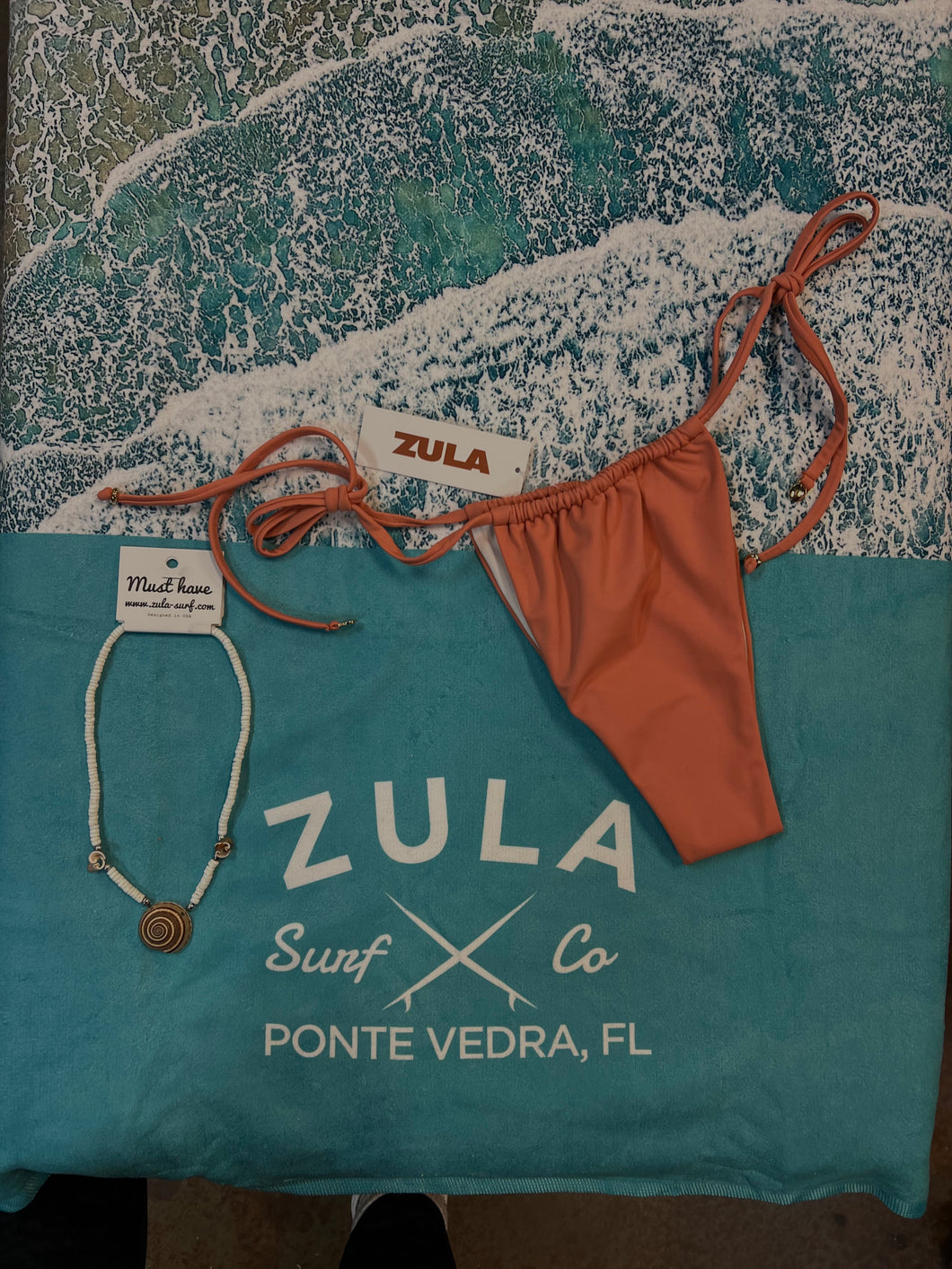 Zula solid tieside bottom